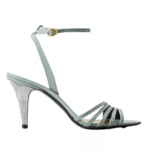 VALENTINO GARAVANI Ladycrush glossed-leather pumps