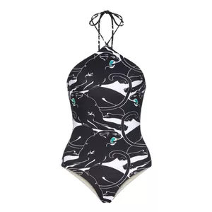 Valentino Garavani Panther Lycra Swimsuit