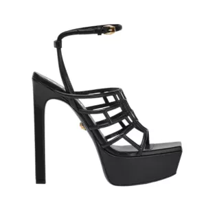 Versace Greca Maze Platform Sandals