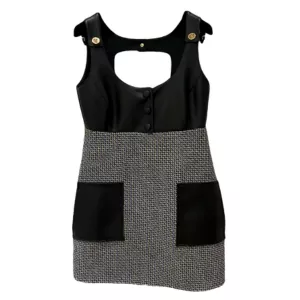 Versace Medusa Tweed Mini Dress