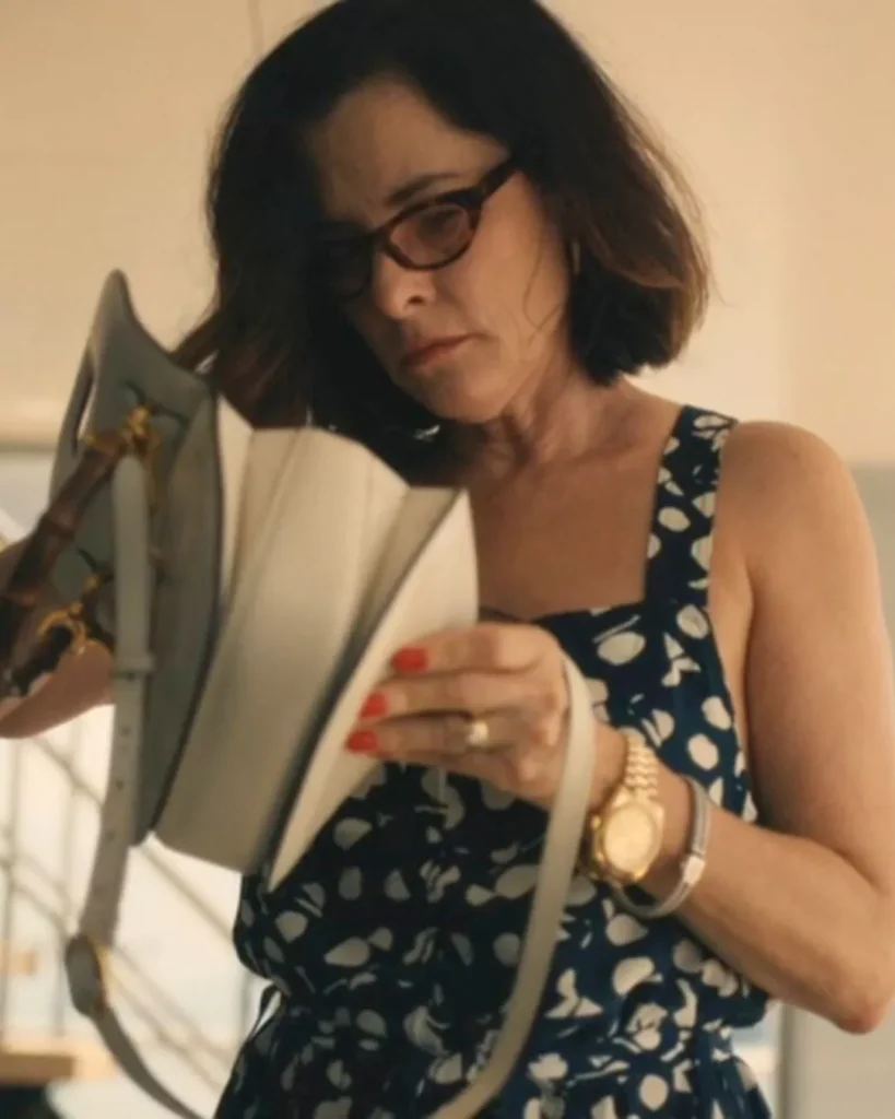 Victoria's Blue and White Spotted Dress