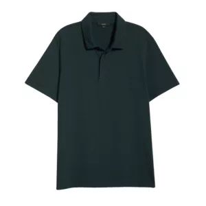 Vince Regular Fit Garment Dyed Cotton Polo