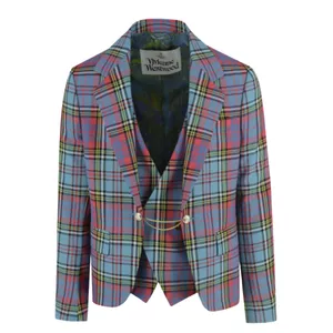 Vivienne Westwood Tartan Waistcoat Jacket