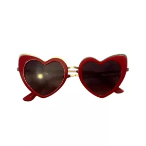 Wild Fable Women’s Heart Sunglasses in Red