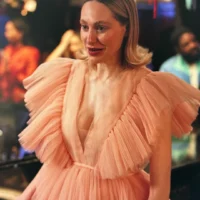 Willa's Peach Tulle Dress