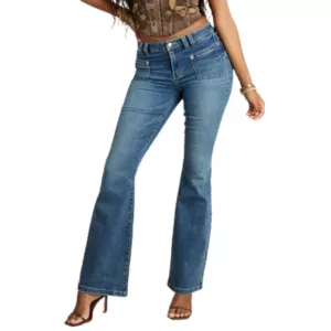 Windsor Walk This Way Mid Rise Flare Denim Jean