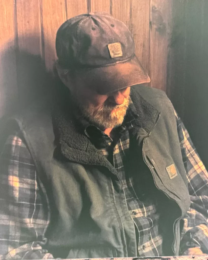Wyck's Fleece Vest on Widow's Bay S01E07