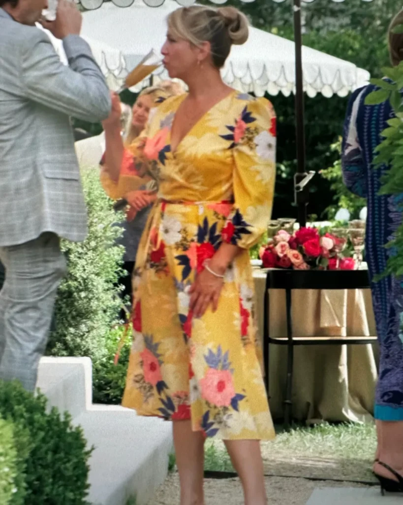 Yellow Floral Dress on Imperfect Women S01E04