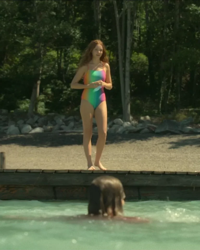 Young Percy's Rainbow Swimsuit on Every Year After S01E01