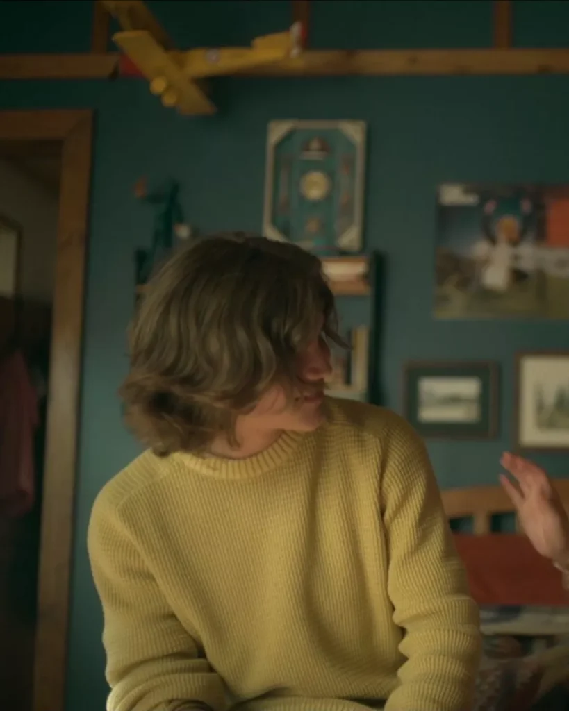 Young Sam's Waffle Knit Sweater on Every Year After S01E02