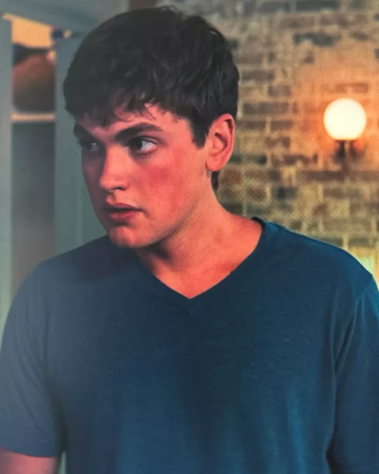 Zack's Blue V Neck Shirt